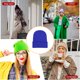 thumbnail image 4 of Gorro Beanie Minnieouse Unisex Skullcap Hilo Multifuncional a Prueba de Viento Azul AP010147-21, 4 of 5
