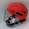 thumbnail image 1 of Casco de hockey acolchado suave con rejilla para entrenamiento y competición de adultos De 52 cm a 58 cm, 1 of 8