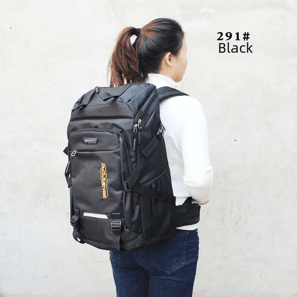 Mochila impermeable de gran capacidad para hombre y mujer, bolsa de montañismo al aire libre, mochila grande