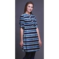 thumbnail image 4 of Bimba Indian Short Kurtis For Women Printed Tunic Roll Up Sleeve Shirt, 4 of 6