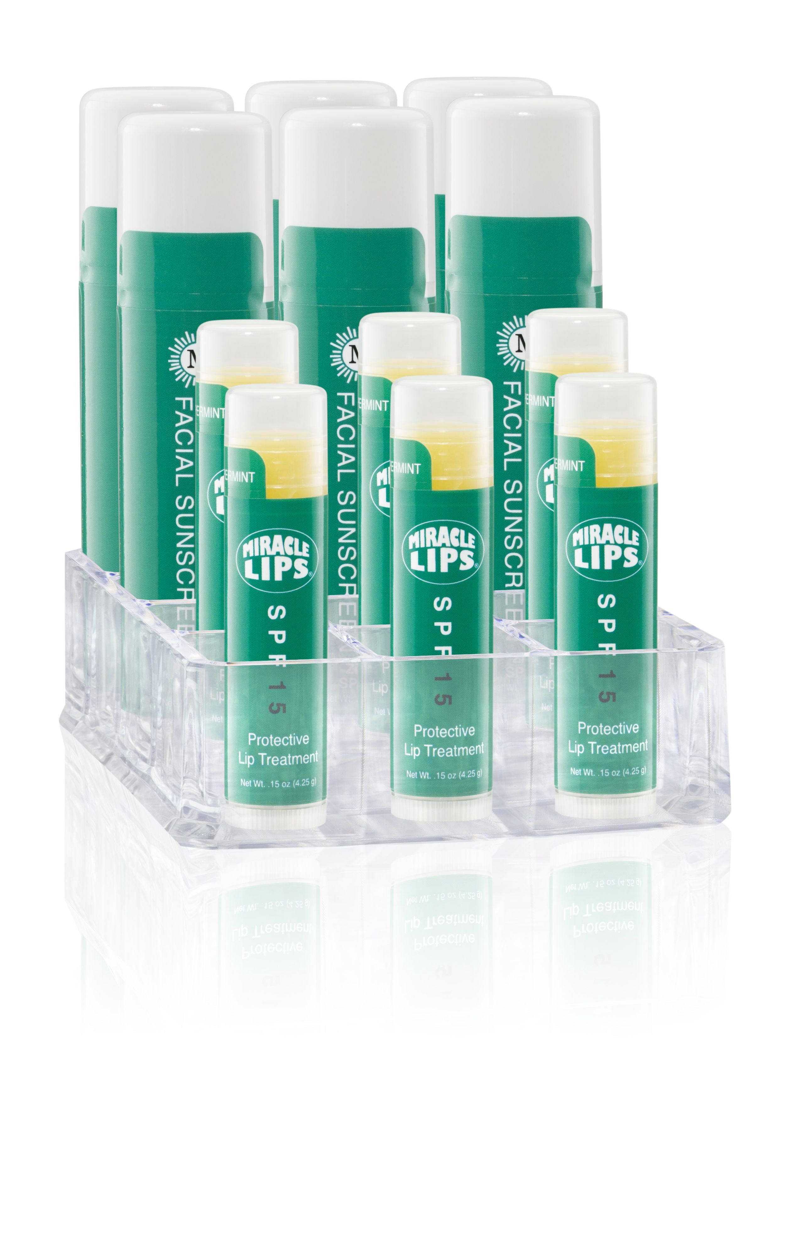 Miracle Lips Serum and Miracle Lips SPF 15 Lip Balm Correct and Protect