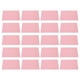 thumbnail image 1 of 20 piezas cubiertas de presentación de encuadernación de plástico PP esmerilado impermeable cubiertas de encuadernación de papel extraíbles para documentos color rosa VoborMX herramienta, 1 of 8