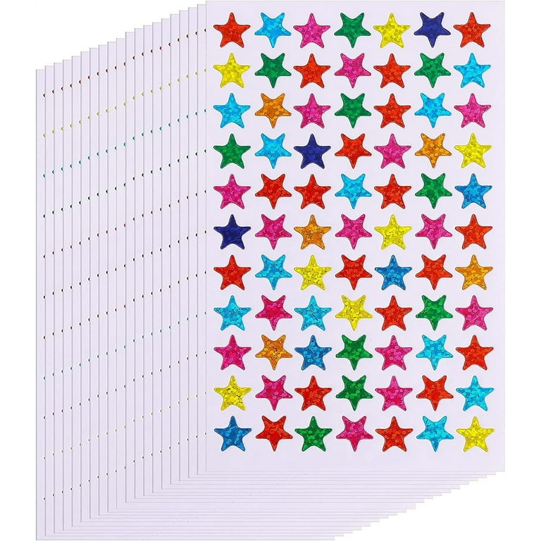 28 X Amazing Star Stickers Reward Sheet Teacher Sticker Stars Cute