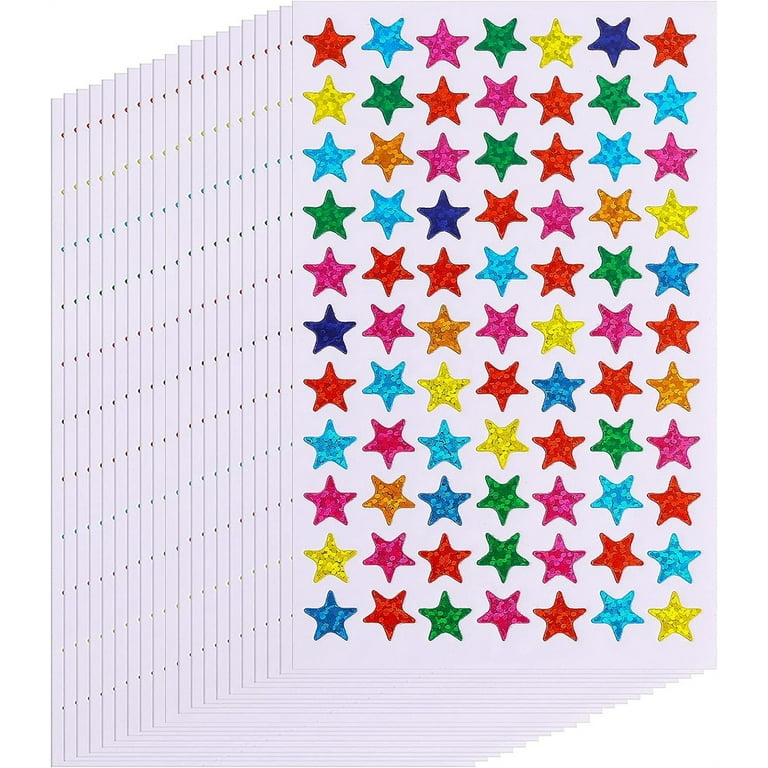 Happon 50 Sheet Incentive Chart with 960 Reward Star Stickers,Sticker Chart  Incentive Chart,Sticker Chart for Kids Students Classroom Behavior 