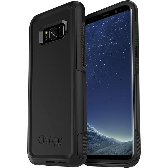 OtterBox COMMUTER SERIES Case for Samsung Galaxy S8 PLUS ONLY - Non-Retail Packaging - BLACK