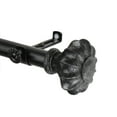 thumbnail image 2 of InStyleDesign  Amor Adjustable Black Curtain Rod Set 120 to 170 inch, 2 of 3