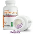 thumbnail image 5 of Bronson Vitamin Methyl B-12 5000 mcg - Superior B-12 Methylcobalamin - Non GMO- Gluten Free - Soy Free, 60 Lozenges, 5 of 7