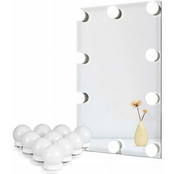 LED Vanity Mirror Lights, Hollywood Style, Fireproof Materials, Waterproof, Suitable for Vanity Table and Bathroom Decor