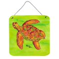 thumbnail image 1 of Turtle Aluminium Metal Wall or Door Hanging Prints, 1 of 1