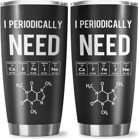 Chemistry Gifts Tumbler 20oz - Science Teacher Gifts - Biology Gift - Gifts For Science Lovers - Chemistry Teacher Gifts - Birthday Gifts For Nerds - Nerd Gifts For Men - Fun Chemistry Mug