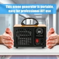 thumbnail image 3 of 110V US Plug Ozonator with Timer - 36g/h Ozone Generator for Air Purification, Formaldehyde & Odor Removal, Stainless Steel & Plastic Construction, Yellow, Includes User Manual, 3 of 6