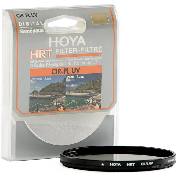 Hoya Filtre Polariseur Circulaire/uv (HRT) de 58 Mm