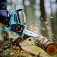 thumbnail image 3 of Mini Chainsaw 6 Inch Cordless, Small Chainsaw with 2 Batteries, Handheld Fast Charger Electric Chainsaw for Garden Tree Trimming Cutting, 3 of 12