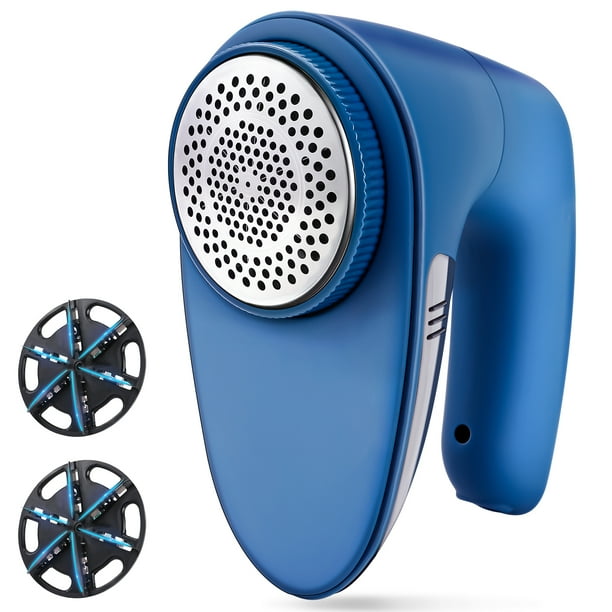 SIKITUT Fabric Shaver, Rechargeable Lint Remover Shaver, 6Blades