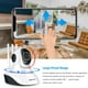 thumbnail image 5 of TFixol 1080P Cámara de seguridad para el hogar 2MP Wireless WiFi PTZ Vigilancia TFixol Cámara web, 5 of 7