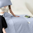 thumbnail image 5 of COM1950s 2-In-1 Pillow Blanket,Office Nap Car Travel Essential,Lightweight Convertible Washable Multi Use, 5 of 7