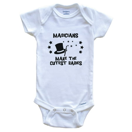 

Magicians Make The Cutest Babies Funny Magic Baby Bodysuit