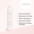 thumbnail image 3 of Gimme Beauty - Citrus Clarity - Natural Care Dry Shampoo with Rosemary, Orange, Mango, & Vitamins A, B6, C, & E - Texturizes & Lifts Hair - Free of Sulfates, Aluminum Starch, & Parabens (5 Oz), 3 of 7