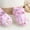 Pink, variant on Baby Girls Toddler Mary Jane Flats Shoes Bowknot Soft Infant Prewalker 0-18 Months