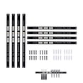 thumbnail image 1 of Soporte magnético para herramientas Swiftrans, 45 cm, 8 unidades, resistente, negro, 1 of 9