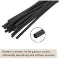 thumbnail image 3 of uxcell 20Pcs Wavy Rattan Reed Diffuser Sticks, 28cm/11 Natural Wooden Rattan Fragrance Diffuser Refill Sticks Replacement for Home, Bedroom, Hotel, Office, Bathroom Shelf Decor (Black), 3 of 6