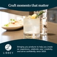 thumbnail image 4 of Libbey Modernist Rocks Glasses Set of 12, Classic, Straight Sided Glassware Drinking Glasses, Short Glass Cups for Cocktail Parties, Banquets, Events, 4 of 4
