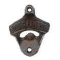 thumbnail image 1 of Bottle openers Cast Iron wall mounted bottle opener Mountable Beverage, Beer, Soda Caps Remover(Set of 2, 1 of 4