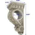 thumbnail image 5 of MERIVILLE Chatecu Drapery Sconce, Corbel Bracket, Drapery Scarf Swags, Wall Décor, Cottage, 1Pcs, 5 of 5