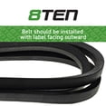 thumbnail image 3 of 8TEN Drive Belt for Exmark Turf Tracer S-Series HP 1-413094 36-inch 810-CBL2552T, 3 of 4