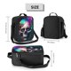 thumbnail image 2 of Fotbe Modern Abstract Colorful Skull B Lonchera Bolsa de Almuerzo para Hombres y Mujeres, Lonchera de Gran Capacidad, Bolsa de Almuerzo Reutilizable, Bolsa Térmica Aislante, 2 of 7