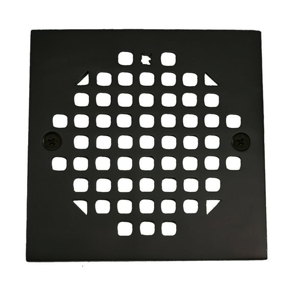 Jones Stephens C6083rb 4 1/4 Square Strainer Oil Rubbed Bronze - Bronze