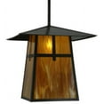 thumbnail image 2 of Meyda Tiffany 138217 Stillwater Cross 24" Wide Pendant - Brown, 2 of 5