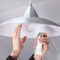 BESTYASH Versatile White E27 Light Socket Adapter Extender Plastic Bulb ...