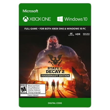 State of Decay 2: Juggernaut Edition, Xbox Game Studios, Xbox & Windows 10 [Digital (Best Games For Windows 10)