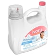 thumbnail image 3 of Ivory Snow Baby Unscented Liquid Laundry Detergent, Fragrance Free Hypoallergenic Detergent, 3.1 Litres, 80 Wash Loads, 3 of 3