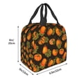 thumbnail image 3 of Disketp Orange Pumpkin Bolsa Térmica para Almuerzo para Hombre y Mujer, Ideal para Trabajo, Senderismo y Picnic, 3 of 8