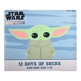 thumbnail image 2 of Star Wars The Mandalorian 12-Days of Socks Variety Box Set-Size 6-8, 2 of 3