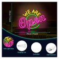 thumbnail image 3 of Letrero De Neón "We Are Open"con Luz LED Regulable Por USB Para Decoración Bares, Cervecerías, Tiendas Y Restaurantes 38x28cm, 3 of 7