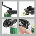 thumbnail image 5 of 8 In 1 Multifunction Manual Can Opener for Smooth Edge Jar and Bottle Opening Versatile Kitchen Tool with Rotating Cutting Mechanism for Effortless Use, 5 of 7