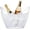 Frosted, variant on Ice Bucket, Clear Acrylic 3.5 Liter Storage Tub, Beer Bucket Beverage Chiller Bin for 2 Wine, Champagne Bottles, Beer Bottles