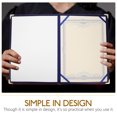 thumbnail image 3 of unbranded Decorativa Para Certificados Y Diplomas En Cuero Azul Resistente Y, 3 of 8