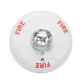 thumbnail image 2 of System Sensor SCW Ceiling Mount Plug-In Fire Alarm Signal Strobe, White, 2 of 2