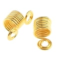 thumbnail image 5 of kusrkot 10 Pcs Dreadlocks Spirales pour Cheveux, Ensemble de Poignets Dorés, 5 of 5
