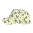 thumbnail image 5 of Balery Baseball Cap Adjustable Size for Running Workouts and Outdoor Activities All Seasons Dad Hat(Funny Chicken), 5 of 9