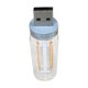 thumbnail image 1 of Luz Nocturna Usb Nueva Lámpara Táctil de Ambiente para Vehículo, Lámpara de Noche, Cerámica, Led, Botella de Vidrio, Creativa, Romántica, Mini, 1 of 2