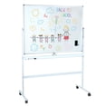 thumbnail image 3 of SUSUchens Double Sided Rolling Whiteboard,Folded Magnetic White Board,Height Adjustable Large Reversible Wall Planner Mobile Dry Erase Board,36" x 48", 3 of 11