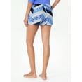 Joyspun Women's Flannel Sleep Shorts, Sizes XS to 3X