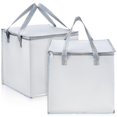 thumbnail image 2 of 2 Pcs Sacs Isothermes et Thermiques Grande Capacité Sacs Alimentaires Réutilisables avec Poignées Renforcées, 2 of 2