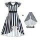 thumbnail image 3 of New BBeetlejuice 2 Kids Cosplay Costume Baby Girls Rolepalying Trickster Demon Dress Suits Princess Dress Halloween Funny Outfit, 3 of 5