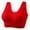 Bright Red, variant on LYMAYTER Women Seamless Fitness Bras Contoured Support Wire-Free Yoga Gym Workout Bra
